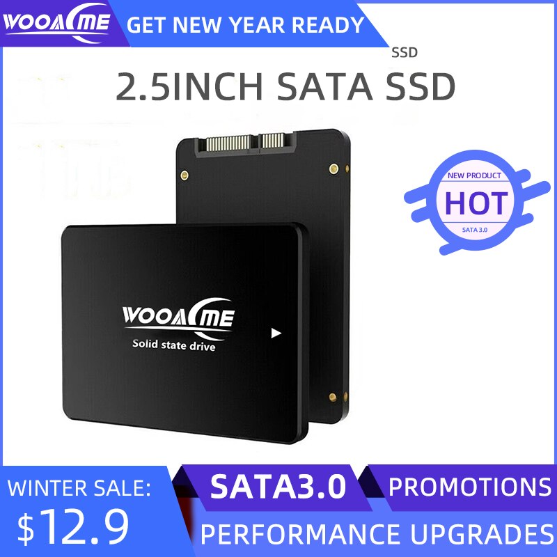 Wooacme SSD 120GB 2.5 인치 디스크 드라이브 Hd Hdd 1 테라바이트 128GB 솔리드 스테이트 드라이브, Pc ssd 256GB 512GB 480GB